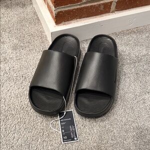 Nike Black Slide Sandals